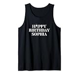 Cute Happy Birthday Sophia Apparel