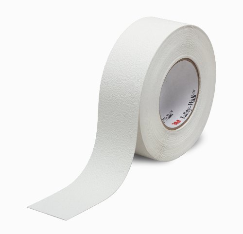 3M Safety-Walk Slip-Resistant Fine Resilient Tapes and Treads 280, White, 4 in x 60 ft, Roll, 1/case