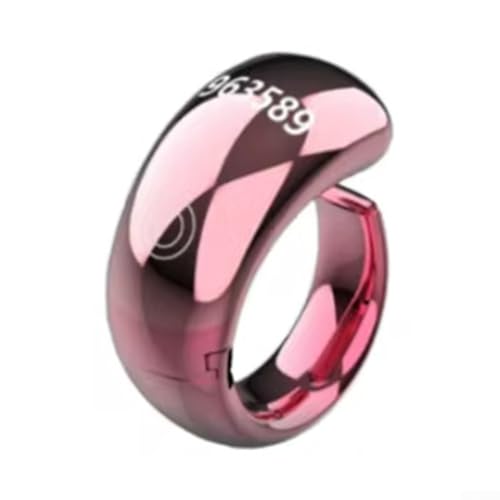 Zeroupshop Tasbih Bague intelligente pour Zikr avec tailles réglables, compteur numérique, 5 rappels de prière quotidiens, étanchéité IP68, longue durée de vie, chargement sans fil, écran LED 16,5 mm