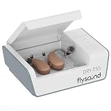 Hearing Aid Dryer Dehumidifier, Electronic Dryer Box with LED Light, Gentle Drying for Hearing Devices