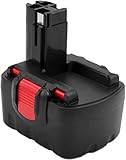 Hanaix 3.5Ah for Bosch 14.4V Battery BAT040 BAT038 BAT041 BAT140 BAT159 BAT048 BAT100 BAT119 BH984 BPT1041 2607335275 2607335533 2607335534 2607335264 2607335685 2607335711 (Ni-MH Battery)