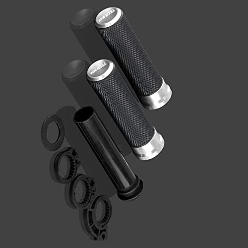 Poignées TMAX560 Tech Max 2020 2021 accessoire guidon moto CNC silver