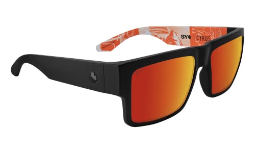 SPY Optic Cyrus, Square Sunglasses, Color and Contrast Enhancing Lenses3