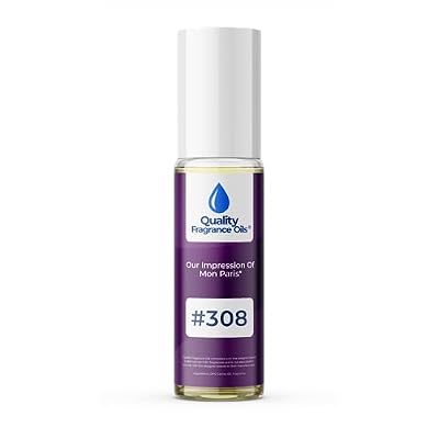 Quality Fragrance Oils' Mon Paris Impression #308 | Long-Lasting Perfume Oil, Alcohol-Free, Strong Scent, 10ml Roll-On | Affordable Alternative to Designer Fragrances