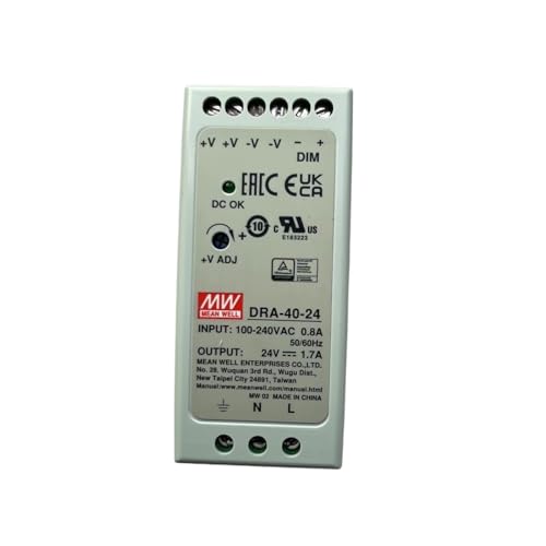 Alimentation DRA-40 DRA-40-24V 1,7A transformateur rail DIN 40W unique