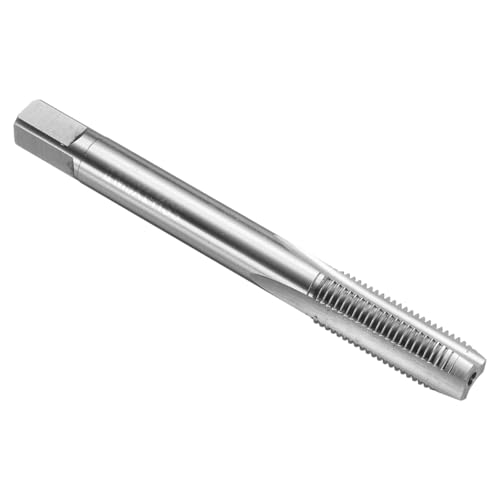 uxcell Hand Plug Tap 7/16-18 BSF 2B Thread Plug Style Taps Straight Flute Screw Tapping Threading Tool High Speed Steel HSS6542