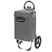 Produktbild Einkaufstrolley XXL Kiley grau mit großen Rädern mit 78L - extra großer Transportwagen Trolley Einkaufsroller 50kg belastbar