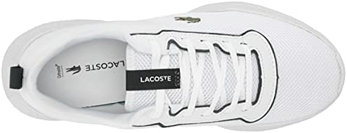 Lacoste unisex child Kid's Court-drive Sneaker, Wht/Dk Grn, 5 Toddler US | Image 4