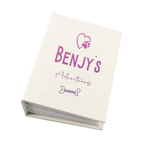 Personalised Puppies and Dogs Adventures Photo Album With Sleeves 100 x 6x4 Capacity