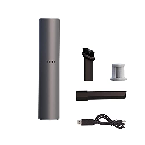 Aspiradora portátil de Segunda generación para Coche, inalámbrica, para Uso en seco y húmedo, miniaspiradora Potente, Recargable, pequeña, para Coche, hogar, Cocina, Recoge pelos d