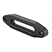 KIMISS Hawse Style Winch Fairlead,6inch Aluminum Car Hawse Fairlead Black Winch Rope Guide for S ynthetic Winch Rope Cable ATV