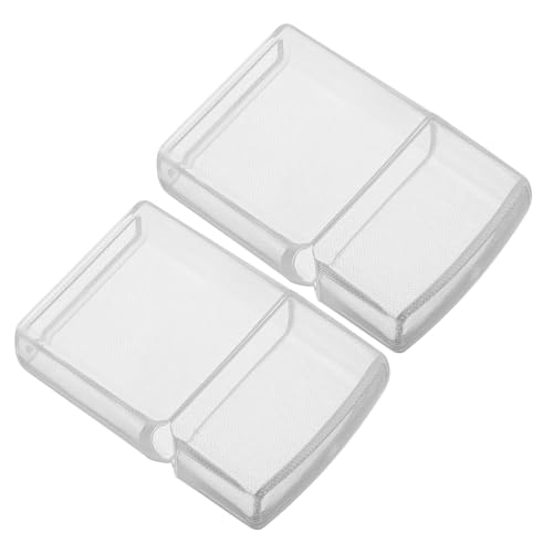 MOTHNUR 2pièces Étui De Protection Plastique pour Briquet à Kérosène Housse De Protection Compatible avec Zippo Design Transparent Résistant à Usure