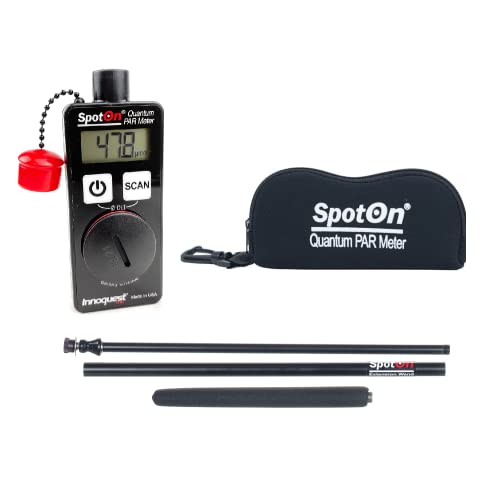 Scientific Grade Quantum PAR Meter Bundle with 30" Extension Wand...