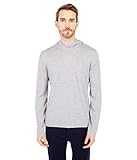 Vince, Men's, Wool Cashmere Pullover Hoodie, H Grey, X-Small