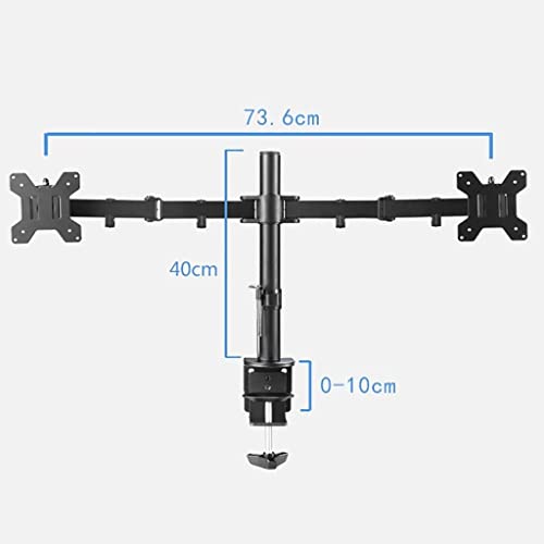 Support de moniteur double écran orientable pour un alignement LCD parfait - 2