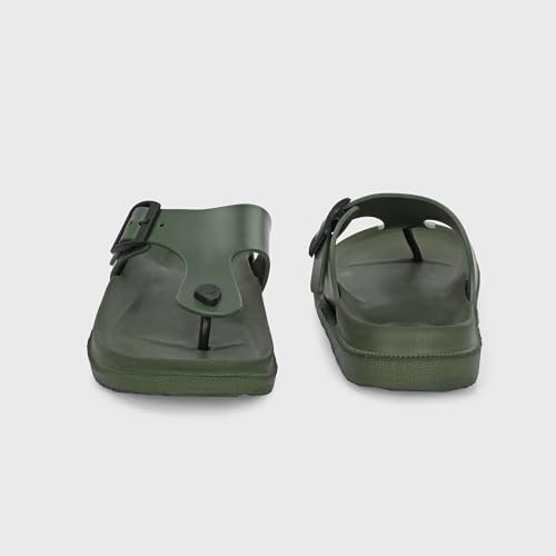 Image of Centrino Slides for Men | Comfortable & Stylish with Soft Insole | Trendy Design with Support Strap | Perfect for Spring Summer Traveling, Walking |Stylish & Everyday Flip Flops for Gents (7306)