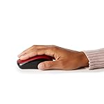 Amazon Basics 2.4 GHz Optical Wireless Mouse for Laptop and Computer, USB Nano Receiver, Red - Image 3