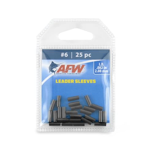 Image of American Fishing Wire Single Barrel Crimp Sleeves