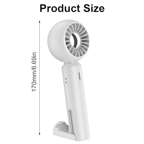 Ventilador de mano pequeña como regalo de verano recargable 4
