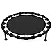 Generic Basketball Silent Training Pad, No Noise Mat for Pro Basketball Training, Real Court Rebound Feel, Circular Shape, Black