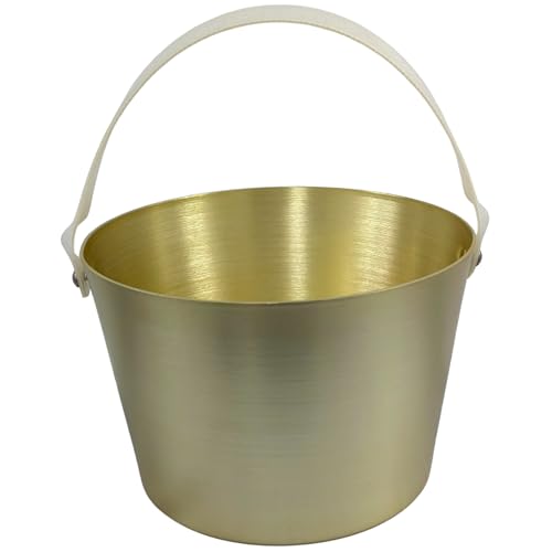 MaReBa24 - Cubo de sauna de aluminio con correa flexible de transporte de la marca SudoreWell