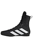 adidas Unisex-Adult Box Hog 4 Boxing, Black/White/Black, 9