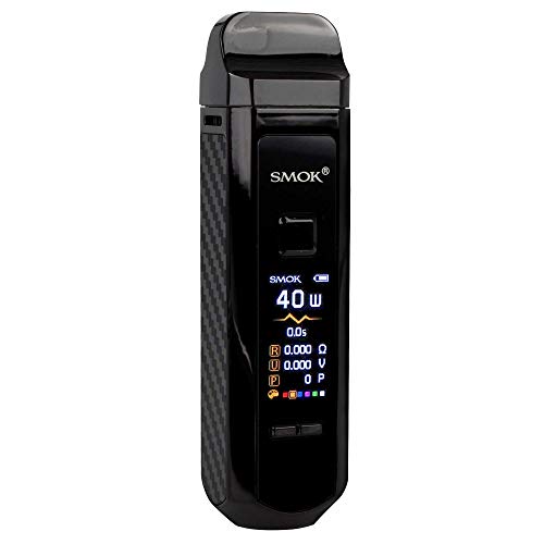 SMOK RPM40 Pod Kit 1500 mAh, Pod-System 4,3 ml/4,5 ml, Riccardo e-Zigarette, bright black