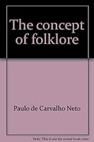 The concept of folklore 0870241664 Book Cover