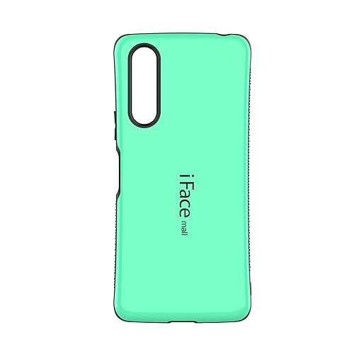 iFace mall Xperia 10 V 用 ケース SO-52D SOG11 A302SO XQ-DC44 カバー エクスペリア10V アイフェイス モール ストラップホール ハード ワイヤレス充電対応 (ミント)