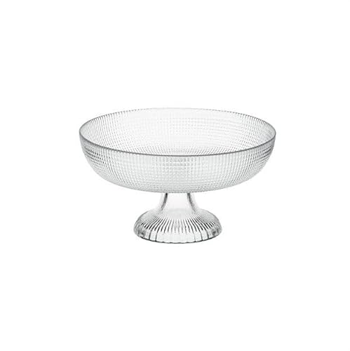 SWEET HOME Alzata in vetro per dolci e frutta cod. AD11611LU cm 11h diam.20 by Varotto & Co.