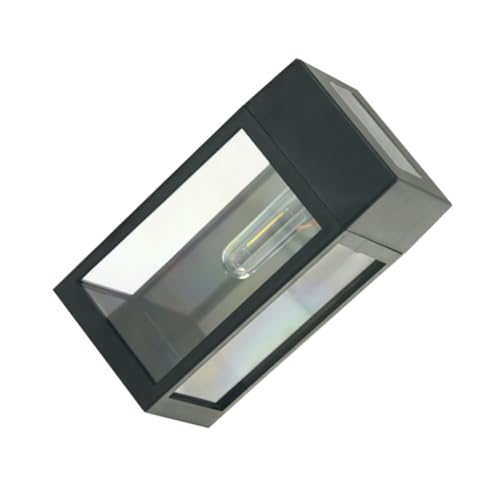 Applique solaire de jardin étanche LED noire pour baliser vos allées