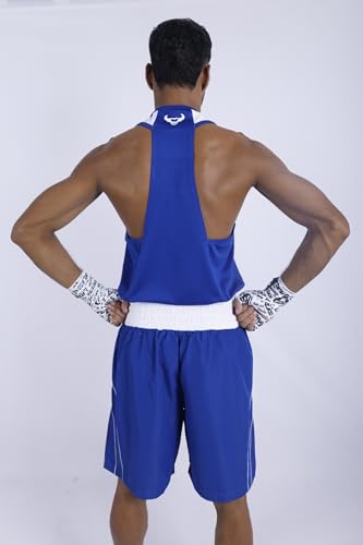 Image of Men Boxing Set | Tank Top and Shorts | Boxing Clothes | Boxing Vest & Shorts Set