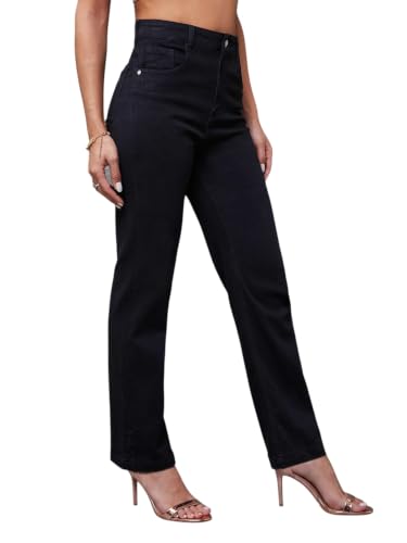 Image of Miss Chase Women's Skinny High Rise Cropped Stretchable Denim Jeans
