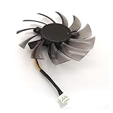 ventilateur NCCNATMHP Ventilateur de Carte Graphique T128010SU 75 mm 12 V 0,35 A 3 Broches HD5870 GTX460 GTX470 GTX570 GTX580 GTX670
