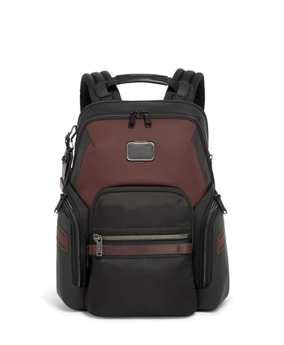 TUMI Alpha Bravo Navigationsrucksack, Alltagsreiserucksack, passend für Laptops bis zu 15 Zoll (40,6 x 35,6 x 18,5 cm), Ochsenblut (Oxblood), Einheitsgröße, Navigationsrucksack