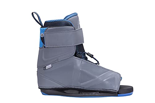 Hyperlite Session Mens Wakeboard Bindings Grey/Black 10-14 #TOP1