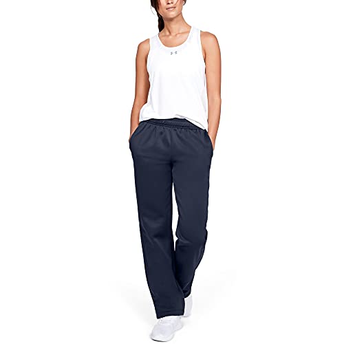 Pantalon Armour Fleece Under Armour femme jogging de sport chaud en molleton respirant noir