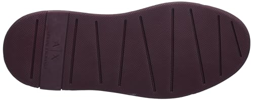 Armani Exchange Men's Suede Perforated Logo Low Top Sneaker4