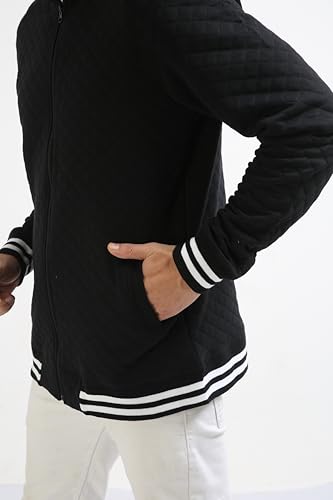 Image of fanideaz Mens Diamond Cut Puffer Jackets regular fit Bomber Jacket for Man|Stylish Winter Jackets Men| Fashionable and Comfortable Jacket for Men Stylish