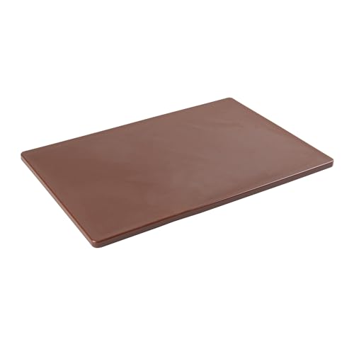 Tabla de Cortar Restaurantware-Chef 101 de 45,7 x 30,5 cm, Rectangular, Marrón, de Plástico, Antideslizante, Apta para Lavavajillas, Duradera y Sin Olores miniatura 2