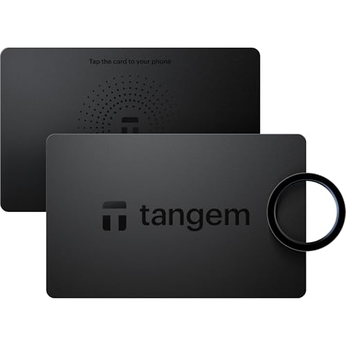 TANGEM Bague portefeuille crypto cold wallet sans fil pour smartphone