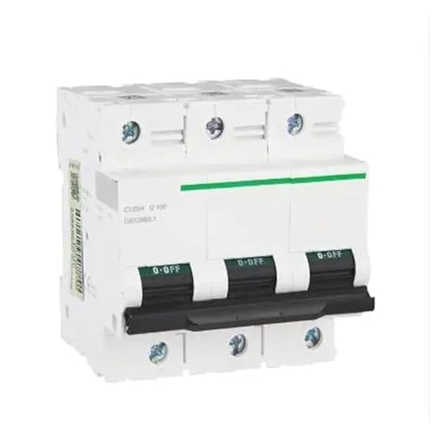 Disjoncteur miniature C120 A9N19822 C120H 3P D 100A 10KA pour armoire électrique