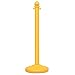 Goplus 6pcs Plastic Stanchion Set, Safety Stanchion Barrier Posts Queue Line Pole with 40” Link Chain & C-Hooks, Outdoor and Indoor Crowd Control Barriers, Easy Connect Assembly