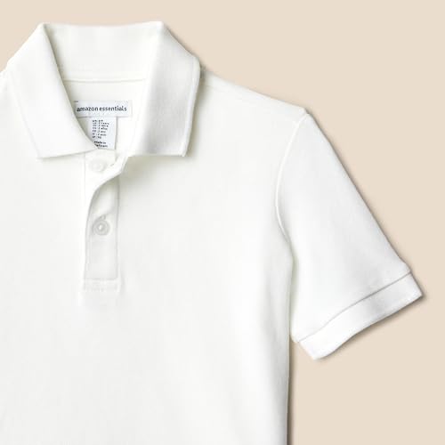 Amazon Essentials Boys and Toddlers' Cotton Spandex Pique Polo Shirt3