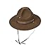 SCALA Men's Wool Felt Campaign Hat, Olive, Extra Large