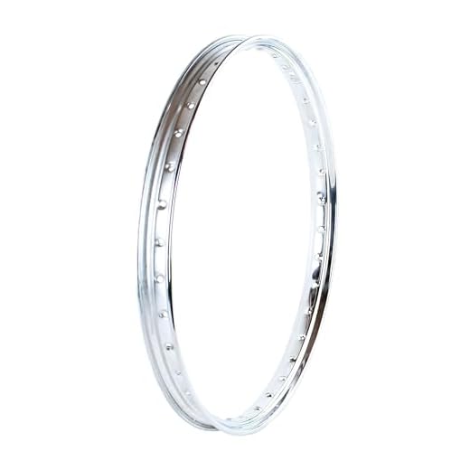 Fälg fälg ring 1,35 x 19 tum stål, stålfälg, förkromad, för Simson SR1, SR2, SR2E