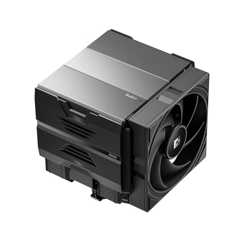 Image of SK620 AM5 Air Cooler: 6 Heatpipes Dual Tower CPU Air Cooler for AM5 Exclusive - PC Cooler with 120mm FDB PWM Quiet Fans & Quick Lock Mount