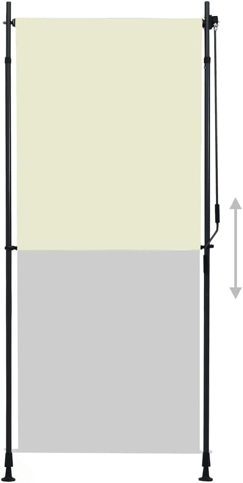 Illustration of adjustable height mechanism for roller blind