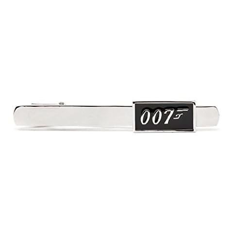 Goodygold James Bond Tie Pin Bar Necktie Clip Cufflinks Set Mens Accessories Costume Fashion Tie Clip Cufflinks Set Cover