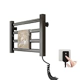 Aplicación amplia: adecuado para el hogar, el hotel, la piscina, etc., este calentador se utiliza ampliamente en diferentes ocasiones para calentar tus prendas húmedas y toallas, permitiéndote sentirte cálido y cómodo después de la ducha.